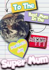 notes world Mothers Day Card 48096 created by paul hansford