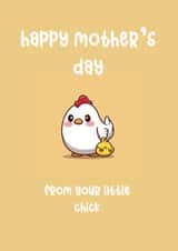 cute chicken Mothers Day Card 48147 created by SP Designs