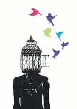 freedom free yourself Send A Smile Card 23710 created by Katie Edwards