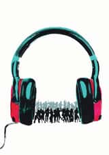 silent disco party Card 23712 created by Katie Edwards