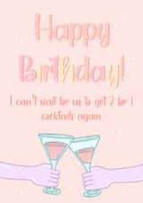 can't wait 2 for 1 Birthday Card 47922 created by Logos By Abi