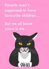 cat cat mum Mothers Day Card 18955 created by CressidaMakesCards