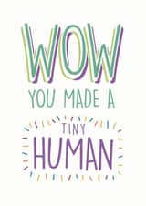 wow shocked New Baby Card 21883 created by bump birth & baby 2020