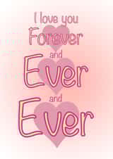 i love you love Anniversary Card 48176 created by Genna Beesley