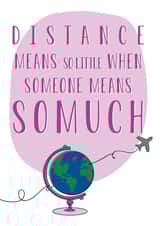 distance long-distance Anniversary Card 16605 created by Jasmine Coster - JazziCreates