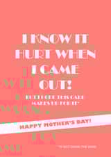 funny birth Mothers Day Card 47693 created by John Fox