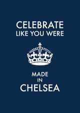 celebrate made in chelsea Birthday Card 20107 created by James Martin