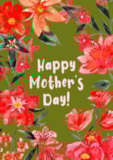 pretty bright Mothers Day Card 48199 created by Louise Powers