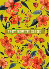 beautiful mother Mothers Day Card 21894 created by Louise Powers