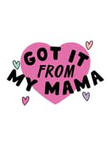 Mum mother Mothers Day Card 41962 created by @sophie robbens