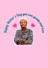 Pat butcher Eastenders Mothers Day Card 11205 created by Peculiar Print Shop by Hannaeyetattoo 
