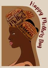 queen powerful Mothers Day Card 21891 created by Buttermilk