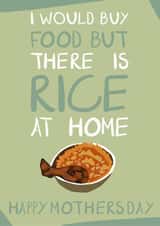 rice home Mothers Day Card 48195 created by Buttermilk