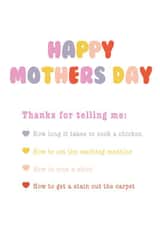 mother mum Mothers Day Card 12857 created by Splodge Designs