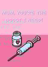 mum boost Mothers Day Card 48254 created by Abigail Hall