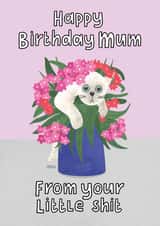 Happy Birthday Mum created by Sweary Cats by Leaf Lane Studio