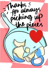 thanks help Thank You Card 21902 created by Phoebe