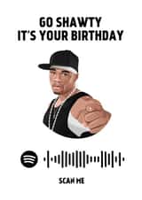rap rapper Birthday Card 21878 created by Kyne Cards