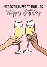support bubbles bubbles Birthday Card 21903 created by Jam On Toast