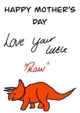 mother mum Mothers Day Card 48264 created by Phat Gift