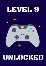 9th 9 Birthday Card 21648 created by Evezee