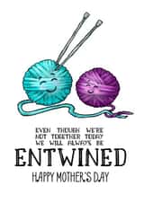 knit knitting Mothers Day Card 35677 created by TinkerDoodleArt