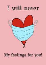 heart mask Anniversary Card 41800 created by Funnilyenough