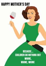 because childen Mothers Day Card 37119 created by Broken ReCARD