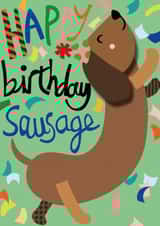 sausage party Birthday Card 17145 created by jesskate