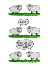 joke animal Card 42743 created by ME Illustrations