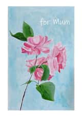 mum art Mothers Day Card 42744 created by ME Illustrations