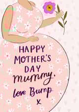 Retro/Vintage from the bump Mothers Day Card 21926 created by Rumbambar