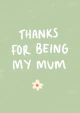 Mum Mother Mothers Day Card 40629 created by Kate Rucker