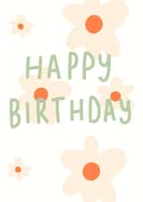 Flowers Birthday Birthday Card 16279 created by Kate Rucker