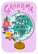 grandma world Mothers Day Card 48327 created by Rumbambar