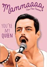 mama queen Mothers Day Card 39624 created by Megapixels Graphix