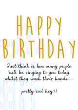 cv2020 lockdown Birthday Card 48335 created by Wilkos Awesome To The Max Cards