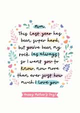 Mother's Day Card Card for mum Mothers Day Card 16227 created by Inky in the Wild