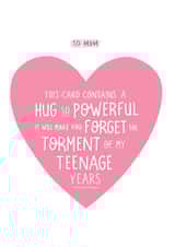 Powerful hug for Mum in a card created by Inky in the Wild