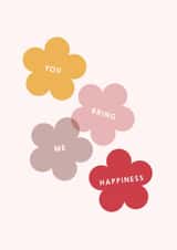 you bring me happiness happy Send A Smile Card 21932 created by Libby Whiteside