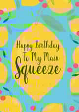 girlfriend husband Birthday Card 21732 created by Sarah Wainwright Design