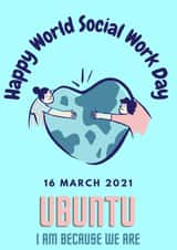 ubuntu social work Just because Card 21459 created by Soberite