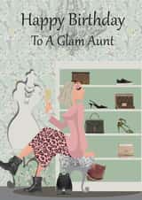 aunt auntie Birthday Card 21938 created by Gem Cards