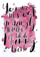 mummy fabulous Mothers Day Card 36104 created by JJ & Roo