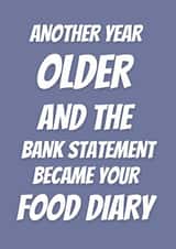 lockdown birthday Card 43180 created by Jean Lawrie