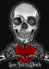 Love you to Death created by Webb Designs