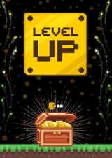 gamer birthday level up Birthday Card 21409 created by Trickyy
