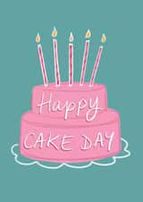 Happy Cake Day Birthday Card created by Tilly Bean Loves