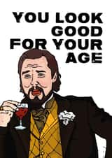 leo meme birthday card Card 47990 created by Freckle & Specs