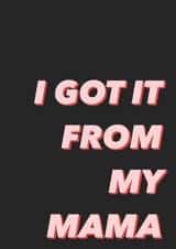 modern mama Mothers Day Card 37498 created by Little Thrifty